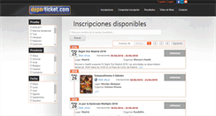 Desktop Screenshot of deporticket.com